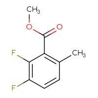 Chemical structure of methyl 2,3-difluoro-6-methylbenzoate - CSSB00009851392
