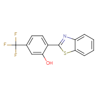 Chemical structure of 2-(1,3-benzothiazol-2-yl)-5-(trifluoromethyl)phenol - CSSB00160520831