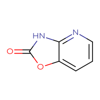 Chemical structure of 2H,3H-[1,3]oxazolo[4,5-b]pyridin-2-one - CSSB00000764116