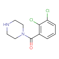 Chemical structure of 1-(2,3-dichlorobenzoyl)piperazine - CSSB00000285964