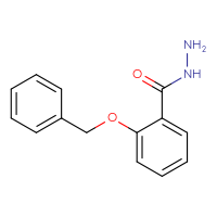 Chemical structure of 2-(benzyloxy)benzohydrazide - CSSB00000182426