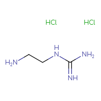Chemical structure of N-(2-aminoethyl)guanidine dihydrochloride - CSSB00015204418