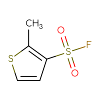 Chemical structure of 2-methylthiophene-3-sulfonyl fluoride - CSSB00117585507