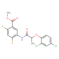 C17H13Cl2F2NO4