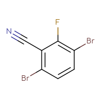 C7H2Br2FN