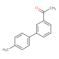 Chemical structure of 1-{4'-methyl-[1,1'-biphenyl]-3-yl}ethan-1-one - CSSB00011216444