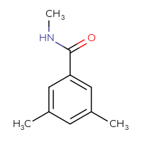 Chemical structure of N,3,5-trimethylbenzamide - CSSB00000159877