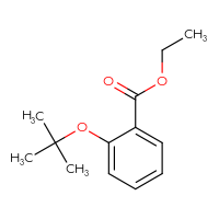 Chemical structure of ethyl 2-(tert-butoxy)benzoate - CSSB02147698678