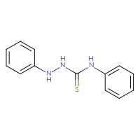 Chemical structure of 1-phenyl-3-(phenylamino)thiourea - CSSB00012788638