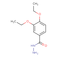 Chemical structure of 3,4-diethoxybenzohydrazide - CSSB00000262553
