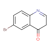 Chemical structure of 6-bromo-3,4-dihydroquinolin-4-one - CSSB00010231007