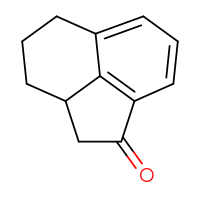 Chemical structure of 1,2,2a,3,4,5-hexahydroacenaphthylen-1-one - CSSB00011929240