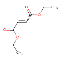 Chemical structure of 1,4-diethyl but-2-enedioate - CSSB00020642794