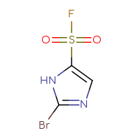 Chemical structure of 2-bromo-1H-imidazole-5-sulfonyl fluoride - CSSB06653746198
