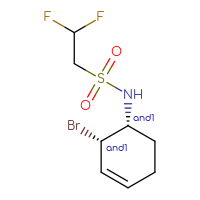 C8H12BrF2NO2S