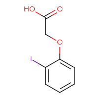 Chemical structure of 2-(2-iodophenoxy)acetic acid - CSSB00011302561
