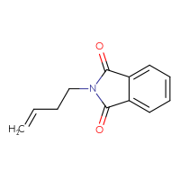 Chemical structure of 2-(but-3-en-1-yl)-2,3-dihydro-1H-isoindole-1,3-dione - CSSB00000037680