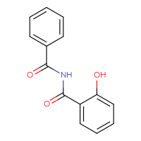 Chemical structure of N-(2-hydroxybenzoyl)benzamide - CSSB00102640170