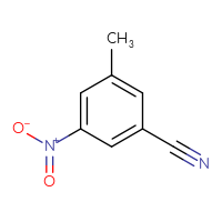 Chemical structure of 3-methyl-5-nitrobenzonitrile - CSSB00012187526