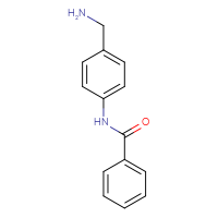 Chemical structure of N-[4-(aminomethyl)phenyl]benzamide - CSSB00000630911