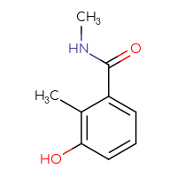 Chemical structure of 3-hydroxy-N,2-dimethylbenzamide - CSSB00012181175
