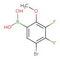 C7H6BBrF2O3