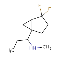 C10H17F2N