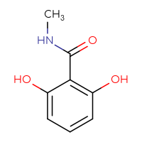 Chemical structure of 2,6-dihydroxy-N-methylbenzamide - CSSB00012737096