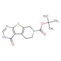 Chemical structure of tert-butyl 3-oxo-8-thia-4,6,11-triazatricyclo[7.4.0.0²,⁷]trideca-1(9),2(7),5-triene-11-carboxylate - CSSB00010162571