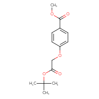 Chemical structure of methyl 4-[2-(tert-butoxy)-2-oxoethoxy]benzoate - CSSB00103882997