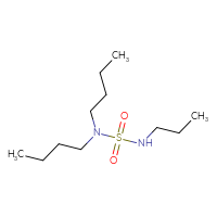 Chemical structure of (dibutylsulfamoyl)(propyl)amine - CSMB01994617747