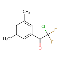 Chemical structure of 2-chloro-1-(3,5-dimethylphenyl)-2,2-difluoroethan-1-one - CSSB00012753916