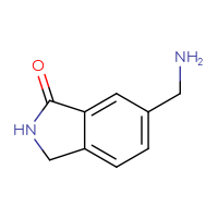 Chemical structure of 6-(aminomethyl)-2,3-dihydro-1H-isoindol-1-one - CSSB00015187961
