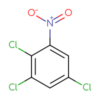 Chemical structure of 1,2,5-trichloro-3-nitrobenzene - CSSB00009892787