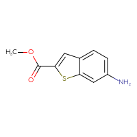 Chemical structure of methyl 6-amino-1-benzothiophene-2-carboxylate - CSSB00010244033