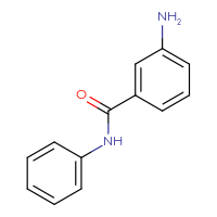 Chemical structure of 3-amino-N-phenylbenzamide - CSSB00000273842