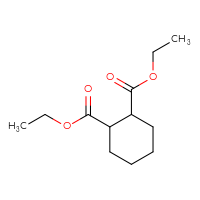 Chemical structure of 1,2-diethyl cyclohexane-1,2-dicarboxylate - CSSB00000040010