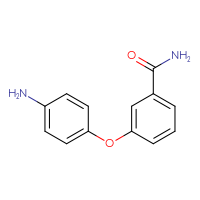 Chemical structure of 3-(4-aminophenoxy)benzamide - CSSB00000522302