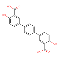 Chemical structure of 4'-(3-carboxy-4-hydroxyphenyl)-4-hydroxy-[1,1'-biphenyl]-3-carboxylic acid - CSSB06359885997