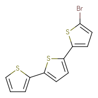 Chemical structure of 5-(5-bromothiophen-2-yl)-2,2'-bithiophene - CSSB00010007530