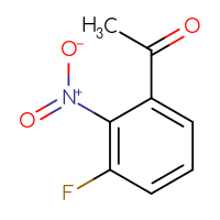 Chemical structure of 1-(3-fluoro-2-nitrophenyl)ethan-1-one - CSSB00009842652