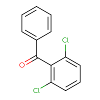 Chemical structure of (2,6-dichlorophenyl)(phenyl)methanone - CSSB00000687336