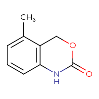 Chemical structure of 5-methyl-2,4-dihydro-1H-3,1-benzoxazin-2-one - CSSB00010496163
