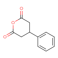 Chemical structure of 4-phenyloxane-2,6-dione - CSSB00009848460
