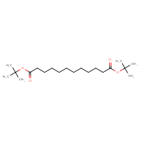 Chemical structure of 1,12-di-tert-butyl dodecanedioate - CSSB14823863175