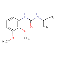 Chemical structure of 1-(2,3-dimethoxyphenyl)-3-(propan-2-yl)urea - CSSB01996344581