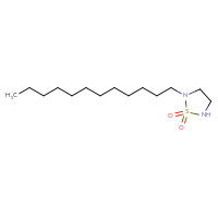 Chemical structure of 2-dodecyl-1λ⁶,2,5-thiadiazolidine-1,1-dione - CSMB02227311761