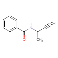 Chemical structure of N-(but-3-yn-2-yl)benzamide - CSSB00013036487