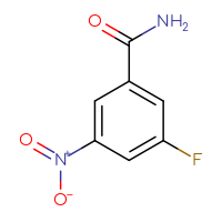 Chemical structure of 3-fluoro-5-nitrobenzamide - CSSB00011940424