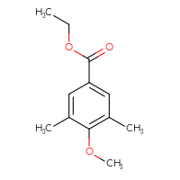 Chemical structure of ethyl 4-methoxy-3,5-dimethylbenzoate - CSSB00010240683